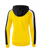 Erima Trainingsjack League 2.0 dames polyester geel/zwart mt 34