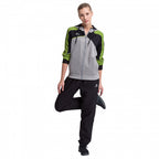 trainingsjack Premium One 2.0 dames groen/grijs maat 46