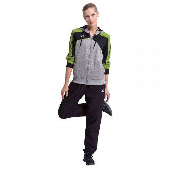 trainingsjack Premium One 2.0 dames groen/grijs maat 46