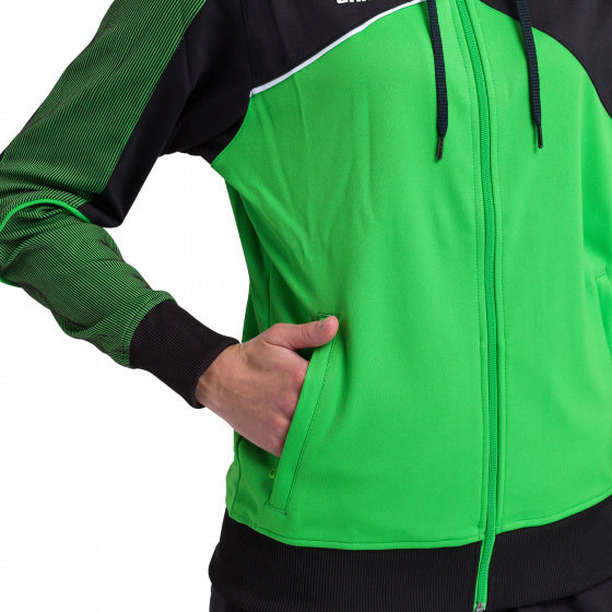 trainingsjack Premium One 2.0 dames polyester groen mt 42