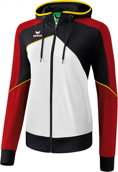 trainingsjack Premium One 2.0 dames polyester wit maat 44