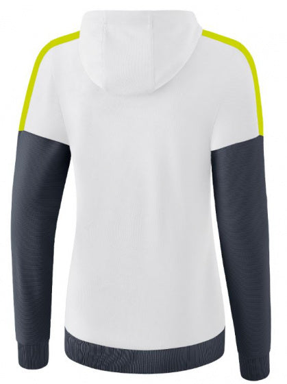 trainingsjack Squad dames polyester lime/wit maat 34