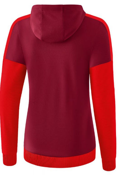 Erima Trainingsjack Squad dames polyester rood maat 40