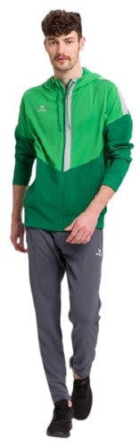 trainingsjack Squad heren polyester groen maat - XXL