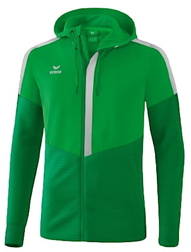 trainingsjack Squad heren polyester groen maat L
