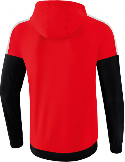 trainingsjack Squad heren polyester rood/zwart maat XXL