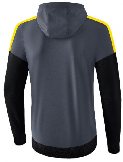 trainingsjack Squad heren polyester geel/zwart maat S