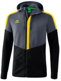 trainingsjack Squad heren polyester geel/zwart maat S