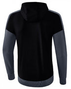 trainingsjack Squad heren polyester grijs/zwart maat 3XL