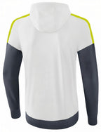 trainingsjack Squad junior wit/grijs maat 128