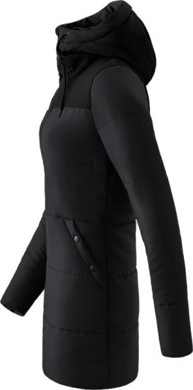 winterjack Squad dames polyester zwart maat 38