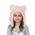 Eskimo kids Baby-/peutermuts Kat meisjes roze maat S