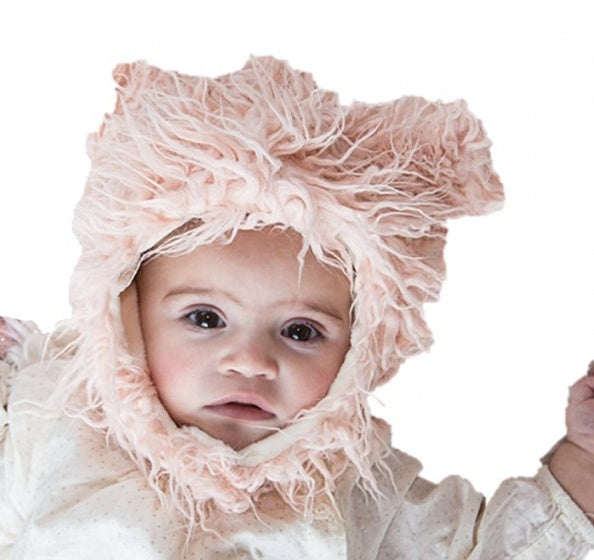 Eskimo kids Baby-/peutermuts Kat meisjes roze maat S