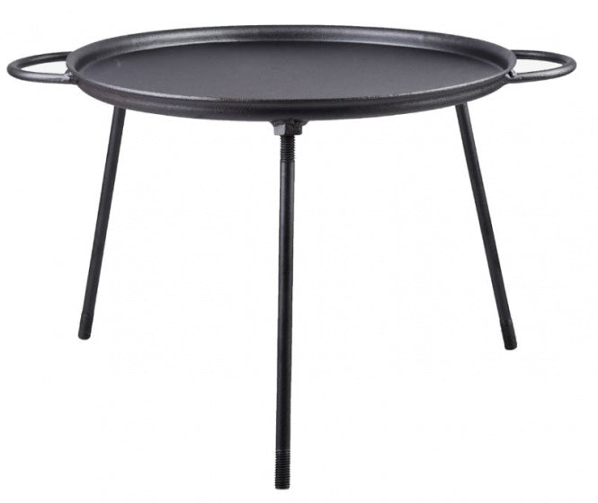 pizzabakplaat 36,2 x 41,3 cm gietijzer zwart