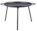 pizzabakplaat 36,2 x 41,3 cm gietijzer zwart