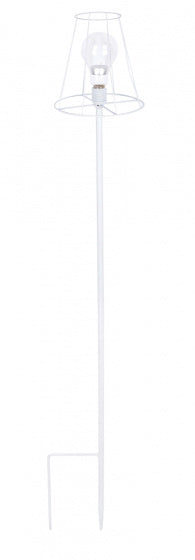 Esschert design Waxinelichthouder tuinlantaarn 137 cm wit