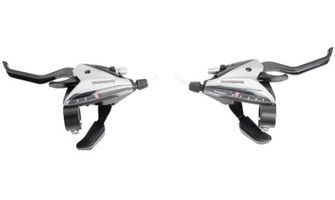 Shimano Shifterset Tourney 3X9 Zilver