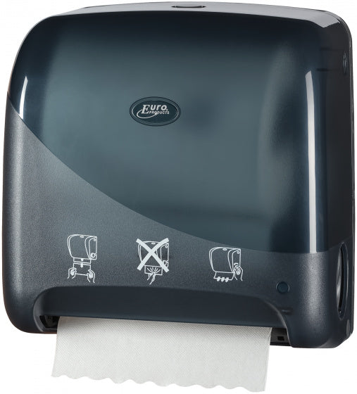 handdoekdispenser mini matic XL 21 x 33 cm zwart