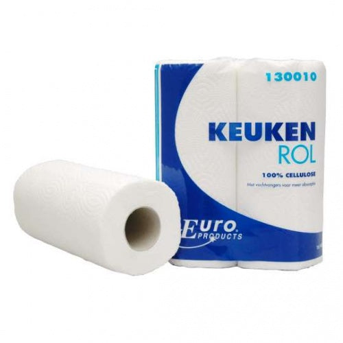 Keukenrol Cellulose 22x23 cm 50 Vellen 2 Stuks