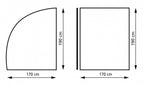 Eurotrail bagage tent xl - caravan - grijs