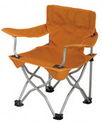 campingstoel Ardeche junior 34 x 27 cm staal oranje