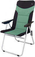 campingstoel Brasil 48 x 103 cm polyester zwart/groen