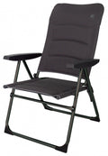 Eurotrail campingstoel canyon 48 x 42 x 103 cm polyester - antraciet