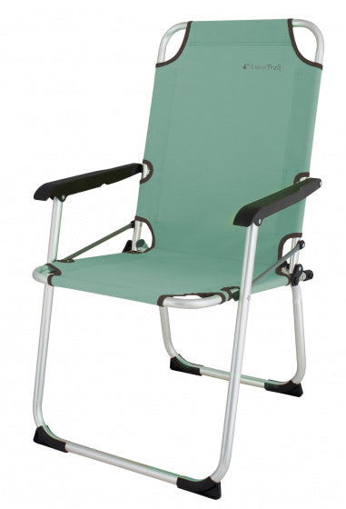 campingstoel Moita 90 x 55 cm aluminium lichtgroen