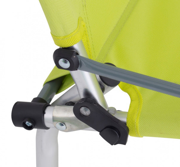 Eurotrail Campingstoel Moita 90 x 55 cm aluminium groen