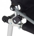 Eurotrail Campingstoel Moita 90 x 55 cm aluminium zwart