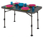 campingtafel Versailles aluminium donkergrijs