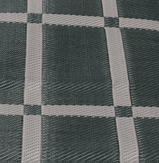 Eurotrail patio mat - 350*250cm - zwart grijs