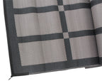 Eurotrail patio mat - 350*250cm - zwart grijs