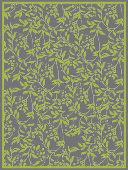 Eurotrail relax mat - 200*180cm - charcoal groen - tenttapijt