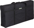 stoelhoes 116 x 60 cm polyester zwart