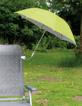 stoelparasol 114 x 85 cm staal/polyester groen
