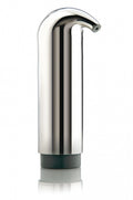 zeepdispenser 180 ml 5 x 9 x 18 cm RVS zilver