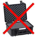 Explorer Cases 3818 Zwart met Plukschuim