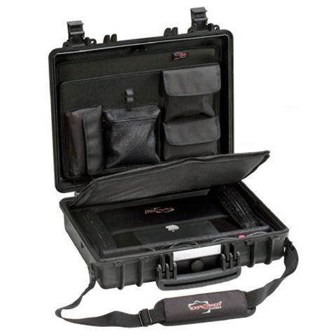 Explorer Cases 4412 Koffer Zwart met Laptop Tas