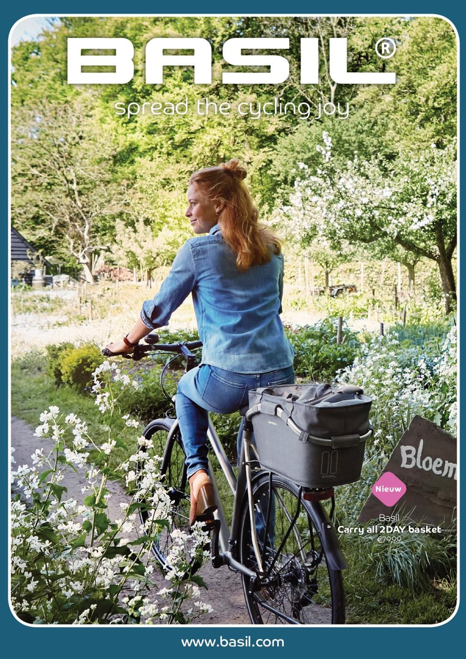 Basil Poster Carry All Baskets versie A voor A1 stoepbord NL
