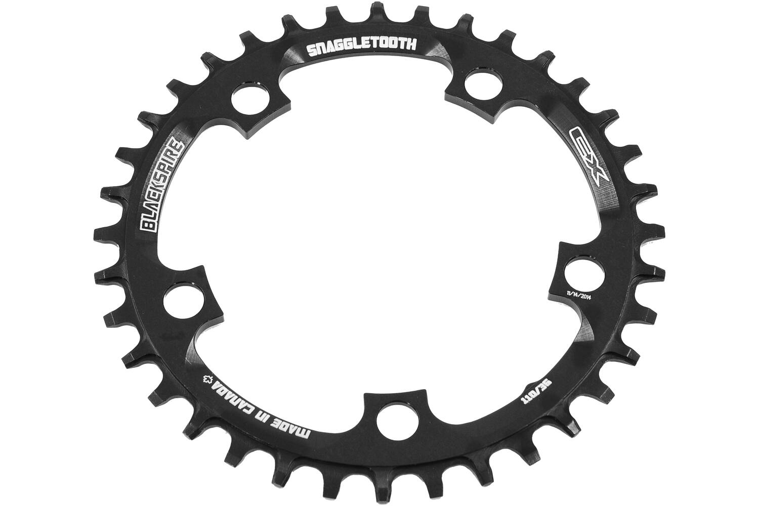Blackspire Kettingblad snaggletooth cx 110/36
