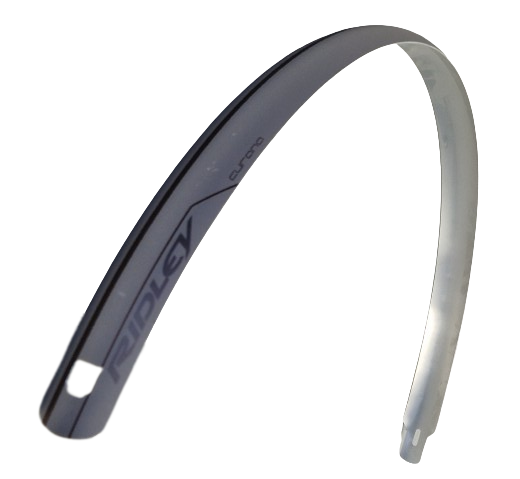 Curana ( ridley ) achterspatbord 40 mm 28 inch zilver excl.bevestiging