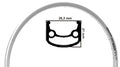 Rodi web e-bike velg 26 inch 559 zilver 36 gaats gat 14