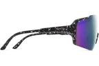 Smith - flywheel bril matte black marble chr violet mirror
