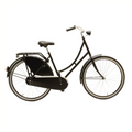 Oma No label zwart 57 cm