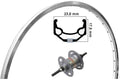 Kgs achterwiel 28 inch (622) alu/zac19 zilver nexus 3 rollerbrake