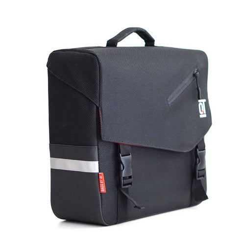 fietstas Vega 14 liter 33,5 x 32 cm zwart