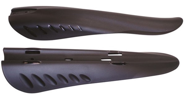 Oxc mudguard kunstof spatbordset 24-26 inch zwart oxfmu722
