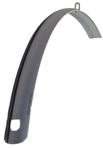 Curana ( ridley ) voorspatbord 40 mm 28 inch zilver excl.bevestiging