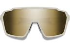 Smith Shift xl mag bril matte bone chr black gold mirror